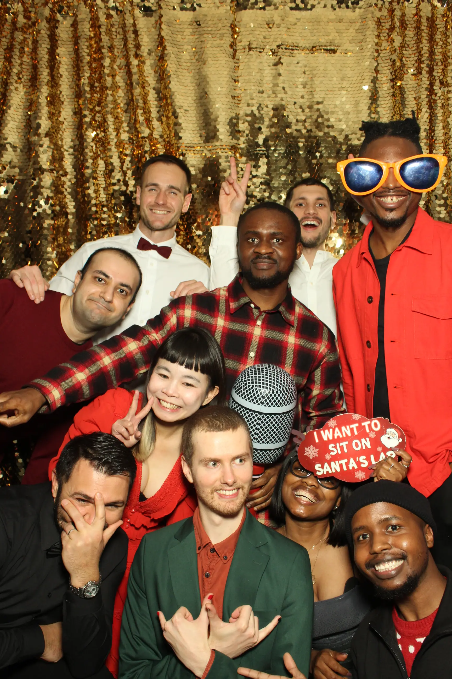 Team holiday party