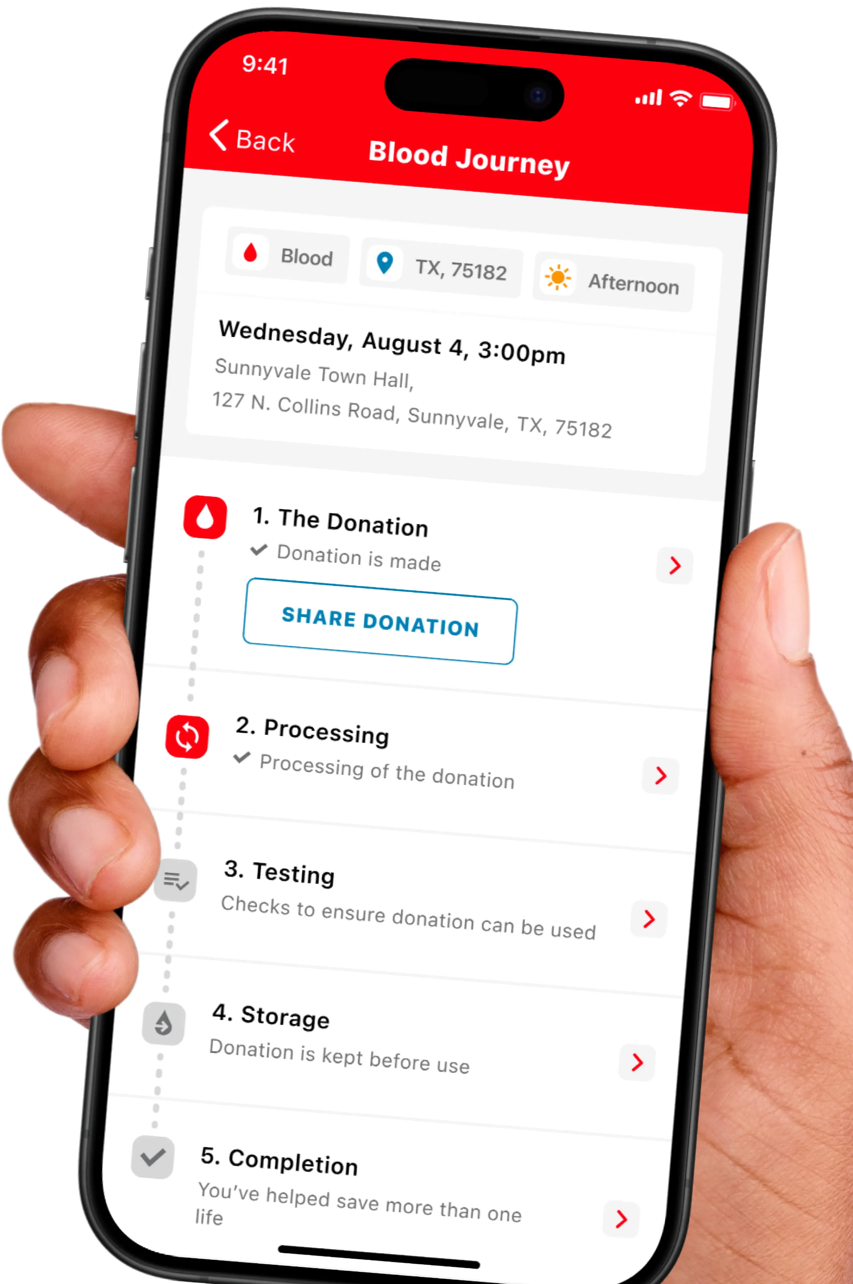Proposition mockup