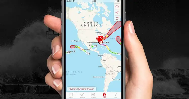Map on Phone