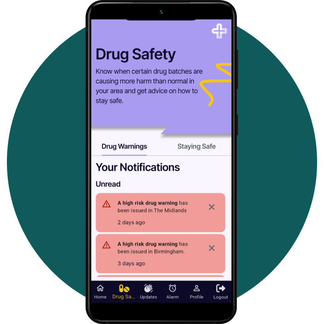 undefined mobile app mockup