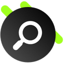 Discover icon depicting a magnifying glass