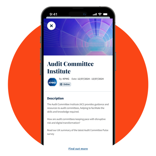 App view showcasing the opportunities detail page.