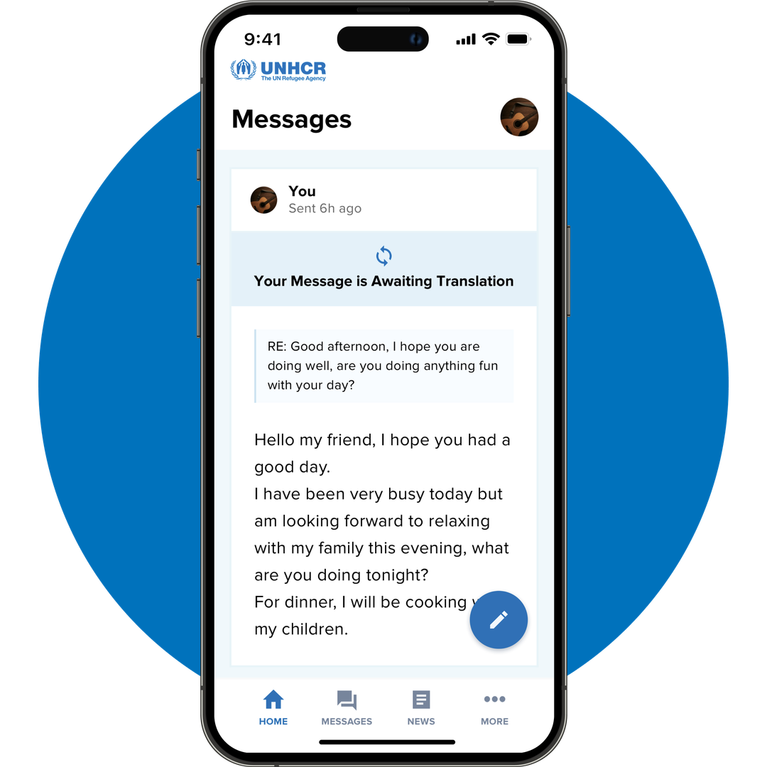 undefined mobile app mockup
