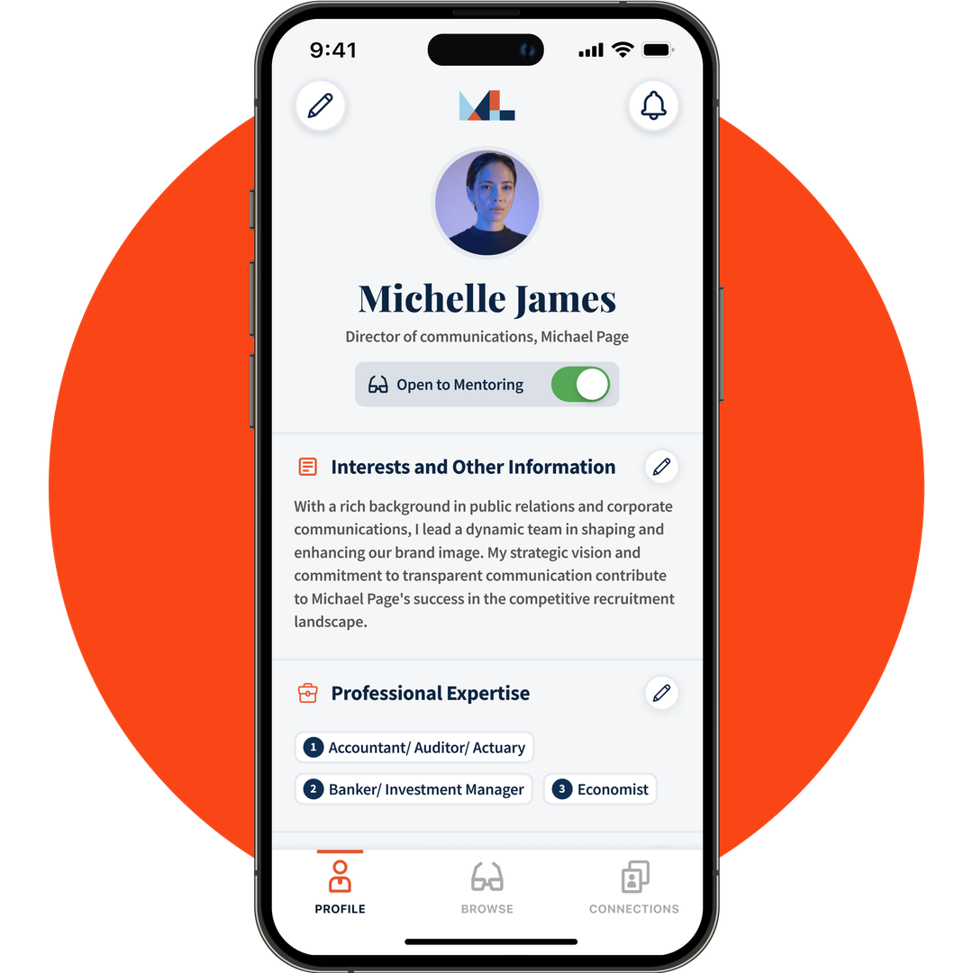 undefined mobile app mockup