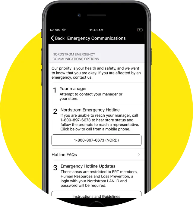 Contacts Screenshot