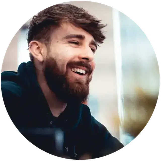 Guy smiling