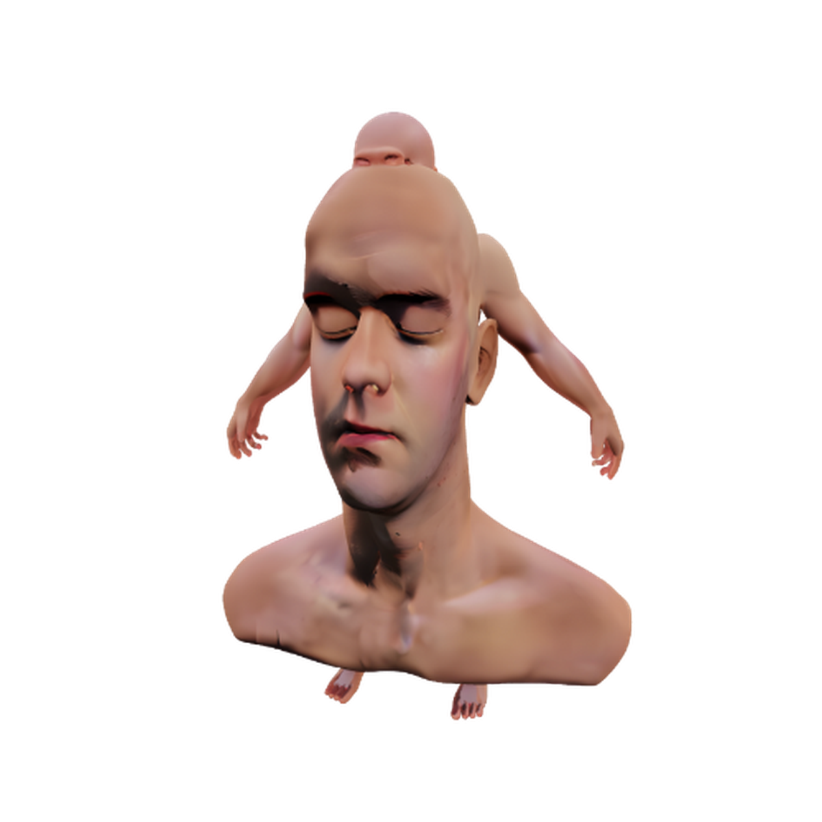 early test of  3 sided cube's hackathon 3d model