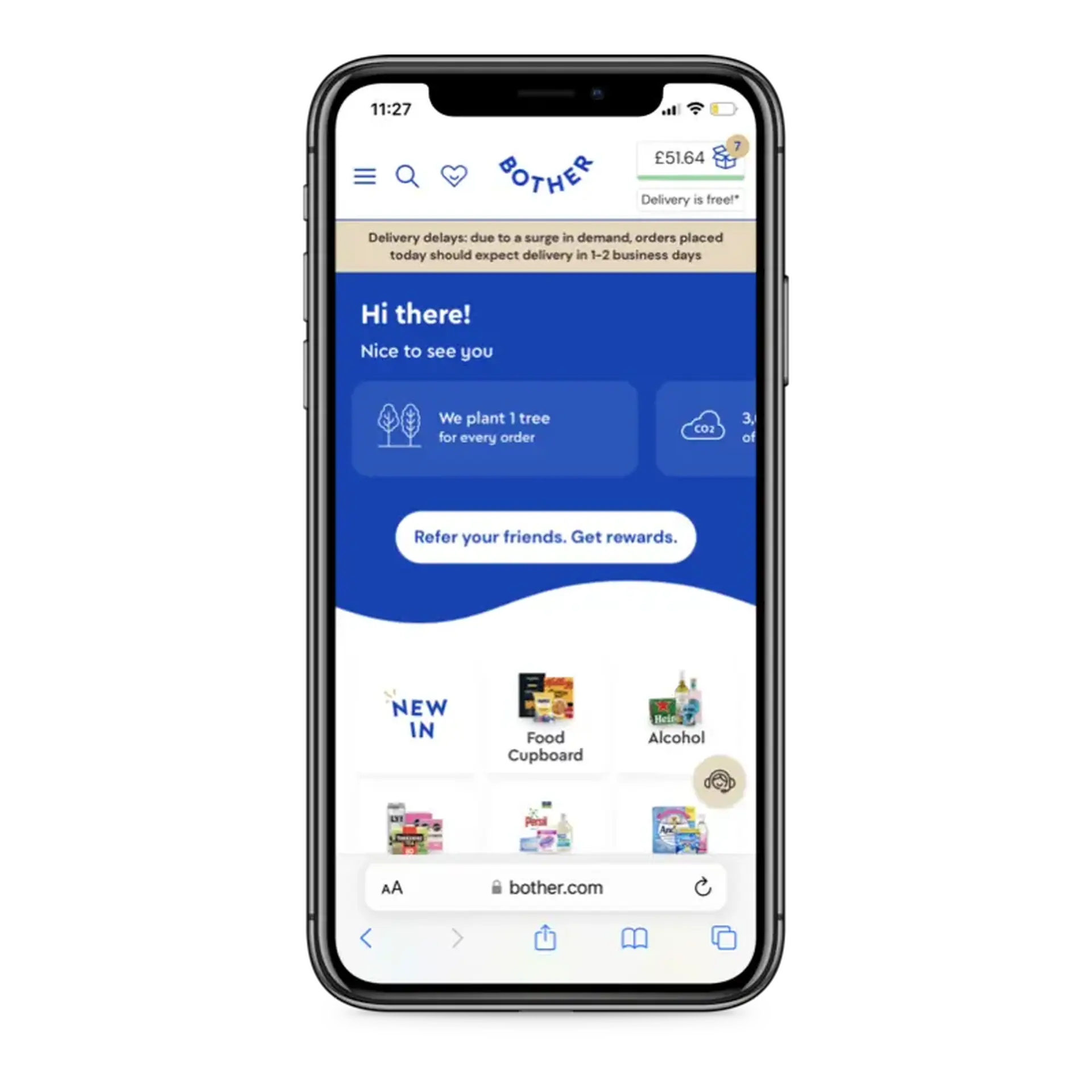 Bother App Mockup