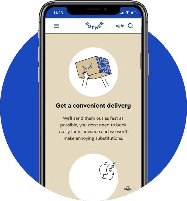 Delivery Page