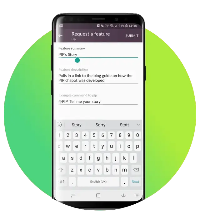 Request form