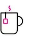 Icon showing a cup of tea to signify joining us