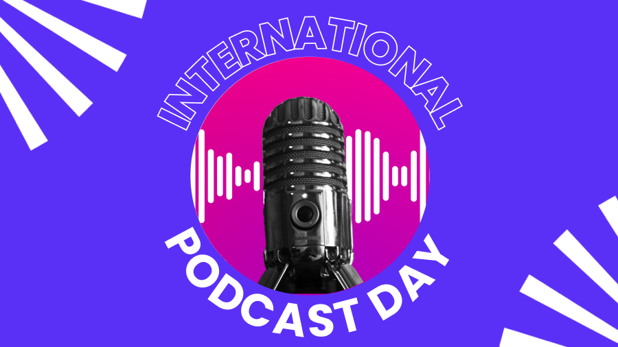 Join us in celebrating International Podcast Day 2024! 3 SIDED CUBE