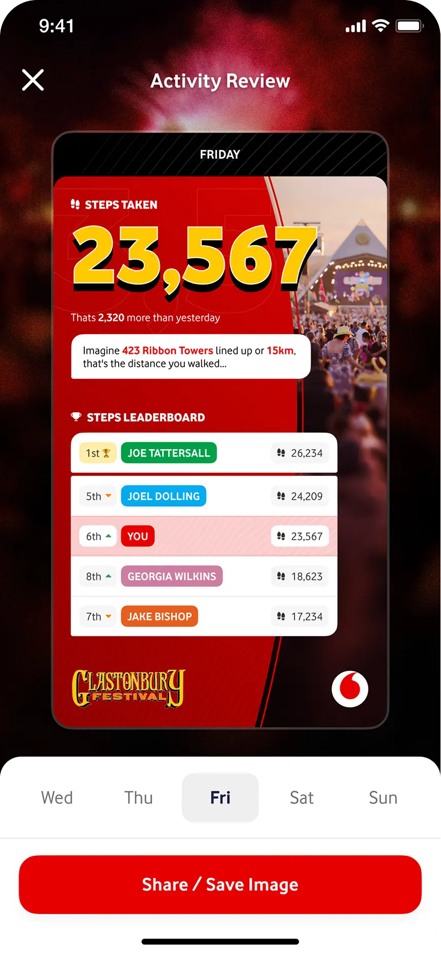 Phone screen background